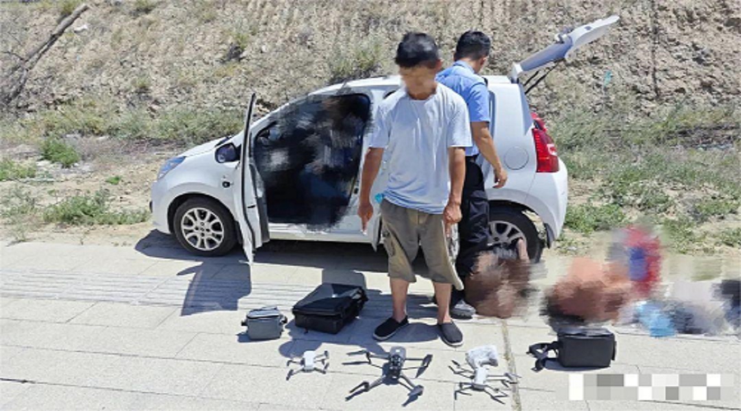 烏魯木齊市公安局開出的首張無人機“黑飛”行政罰單